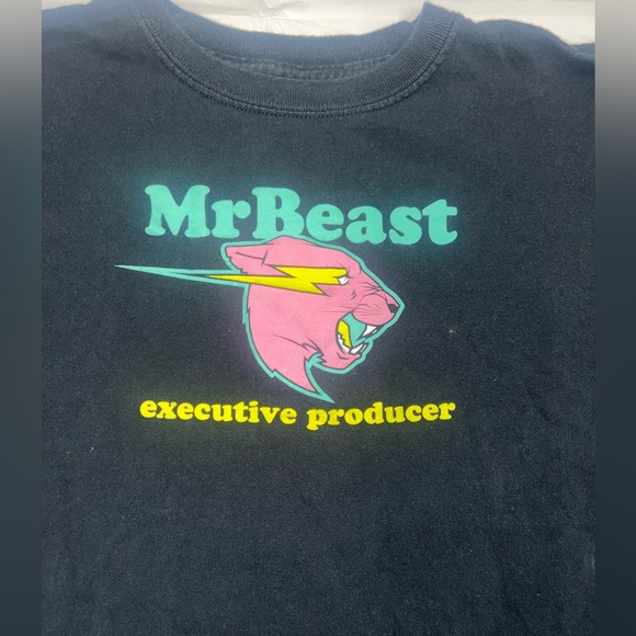 Mr. Beast Executive Producer Youth XL Limited Edition Graphic T Shirt Youtube - Picture 3 of 6